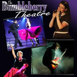 The Bumbleberry Theatre logo with photos of performers. - , Utah